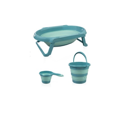 Katlanır Banyo Küvet Seti 765 Turkuaz