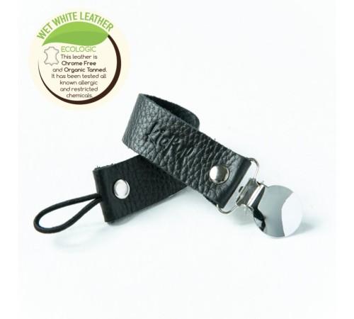 Kidful Bitkisel Boyalı Emzik Askısı Charcoal Kidful Bitkisel Boyalı Emzik Askısı Charcoal