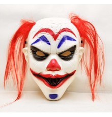 Kızıl Saçlı Joker Palyaço Maskesi