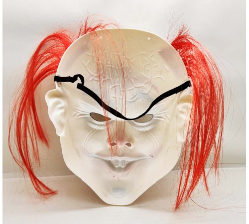 Kızıl Saçlı Joker Palyaço Maskesi Kızıl Saçlı Joker Palyaço Maskesi