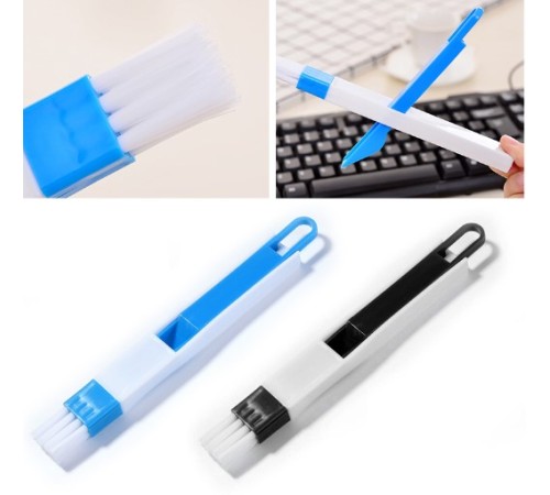 Klavye ve Pencere Oluğu Temizleme Fırçası Mini Kürekli