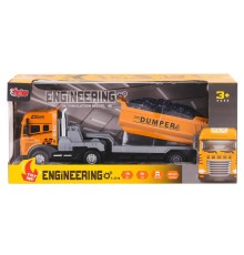 KLX800-241-42-43-44 Işıklı Müzikli İnşaat Tırı 1:24 -Vardem Oyuncak