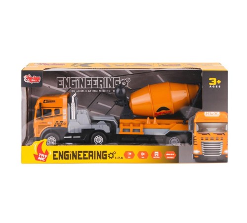 KLX800-241-42-43-44 Işıklı Müzikli İnşaat Tırı 1:24 -Vardem Oyuncak KLX800-241-42-43-44 Işıklı Müzikli İnşaat Tırı 1:24 -Vardem Oyuncak