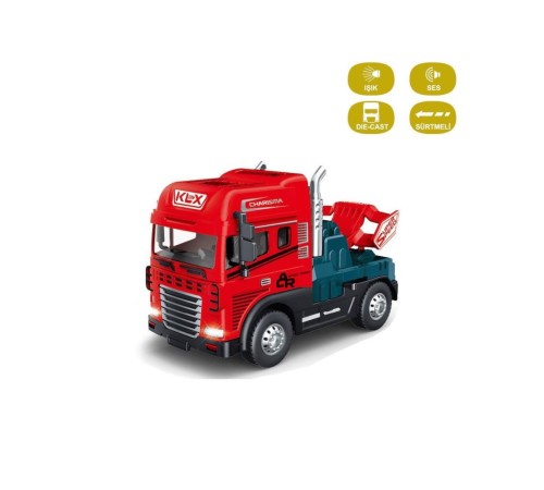 KLX800-247 Sürtmeli Işıklı Müzikli 1:24 Çekici (Tır Kafası) KLX800-247 Sürtmeli Işıklı Müzikli 1:24 Çekici (Tır Kafası)
