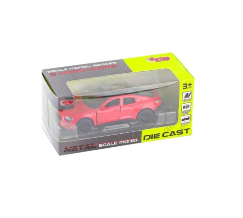 KM-36201A-Vardem Kutulu Çek Bırak 1:36 Metal Araba