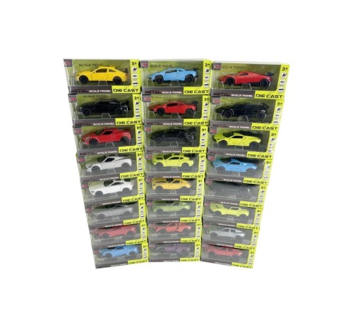 KM-36201A-Vardem Kutulu Çek Bırak 1:36 Metal Araba