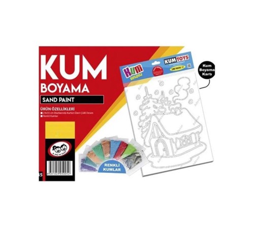 KM5027 Kumtoys Kum Boyama KM5027 Kumtoys Kum Boyama