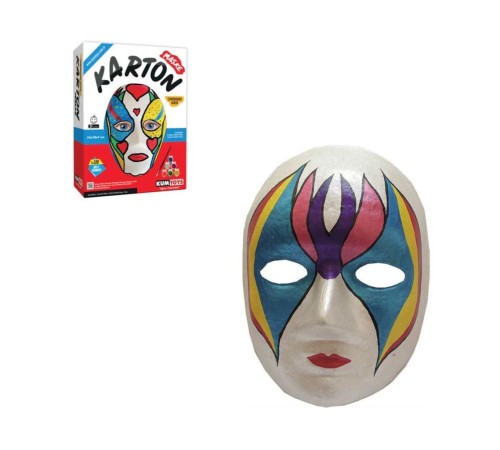 KM5308 Karton Maske Boyama Seti -Kumtoys KM5308 Karton Maske Boyama Seti -Kumtoys