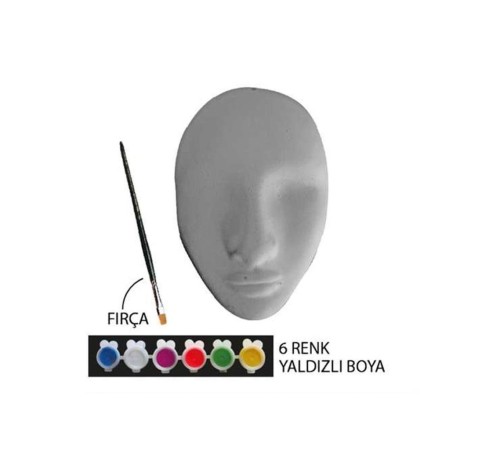 KM5308 Karton Maske Boyama Seti -Kumtoys KM5308 Karton Maske Boyama Seti -Kumtoys