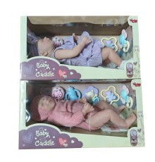 KNG-902-5 905-2 KUT 43 CM GERÇEKÇİ BEBEK VE