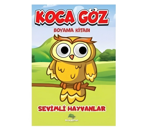 Koca Göz Sevimli Hayvanlar Boyama Kitabı Koca Göz Sevimli Hayvanlar Boyama Kitabı