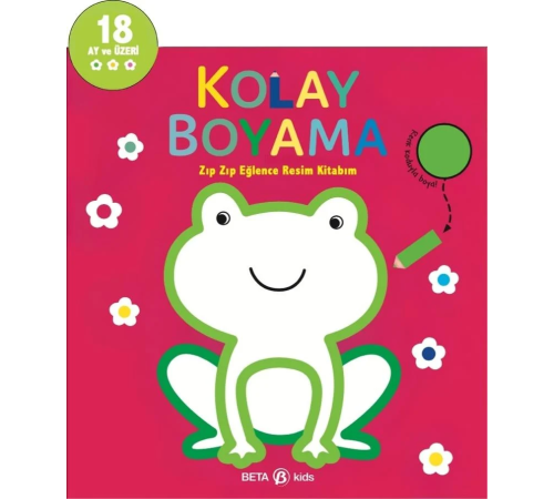 Kolay Boyama Zıp Zıp Eğlence Resim Kitabım Kolay Boyama Zıp Zıp Eğlence Resim Kitabım