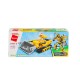 KP-1417 Keeppley İnşaat Blok Seti -Vagon life