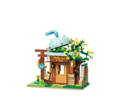 KP-28021 Keeppley Milk Tea Shop Blok Seti -Vagon life KP-28021 Keeppley Milk Tea Shop Blok Seti -Vagon life