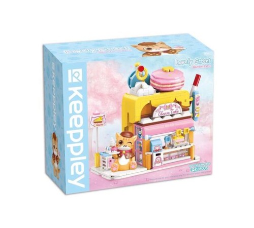 KP28006 Keeppley Red Cat Cake Shop -Vagon life KP28006 Keeppley Red Cat Cake Shop -Vagon life