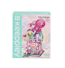 KP28012 Keeppley Candy Shop City Corner Blok Seti -Vagon life