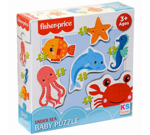 KS Fisher Price Baby Under Sea 6 in 1 Puzzle KS Fisher Price Baby Under Sea 6 in 1 Puzzle