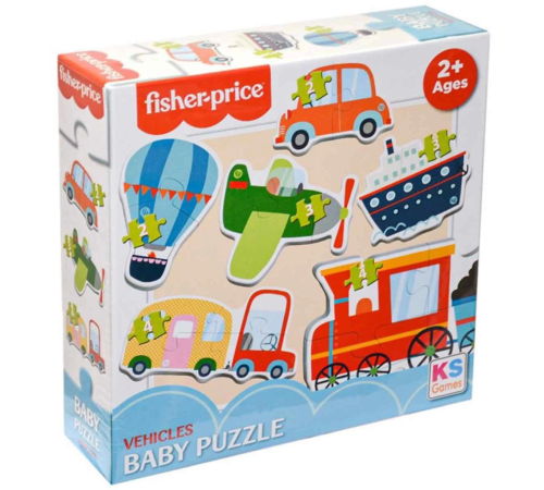 KSFisherPriceBabyVehicles6in1Puzzle KSFisherPriceBabyVehicles6in1Puzzle
