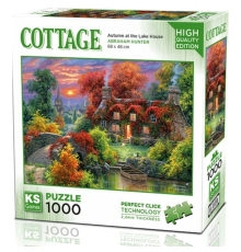 KS Games Autumn at The Lake House Puzzle 1000 Parça