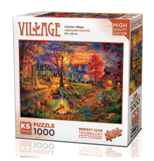 KS Games Autumn Village Puzzle 1000 Parça 20671