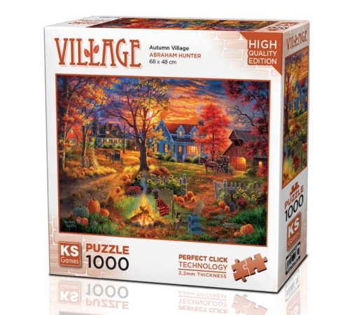 KS Games Autumn Village Puzzle 1000 Parça 20671 KS Games Autumn Village Puzzle 1000 Parça 20671