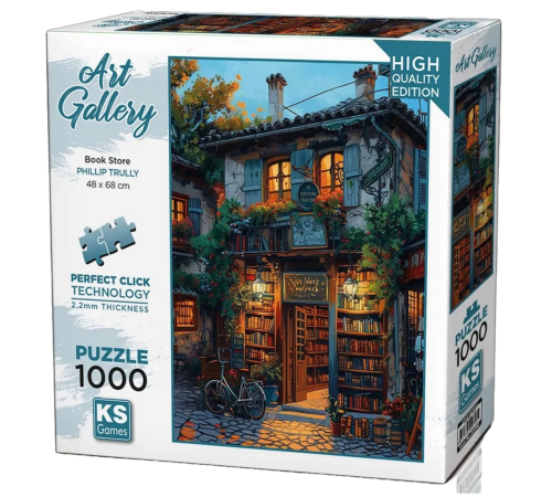 KS Games Book Store Puzzle 1000 Parça 20790 KS Games Book Store Puzzle 1000 Parça 20790