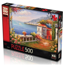 KS Games Garden & Sea Jin Park Puzzle 500 Parça 20058
