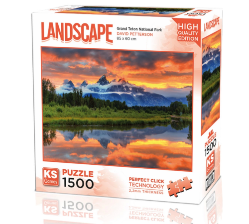 KS Games Grand Teton National Park Puzzle 1500 Parça 22037 KS Games Grand Teton National Park Puzzle 1500 Parça 22037