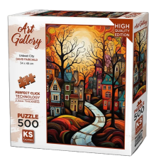 KS Games Houses Puzzle 500 Parça 20076