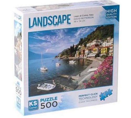 KS Games Lago Dİ Como Puzzle 500 Parça 20056 KS Games Lago Dİ Como Puzzle 500 Parça 20056