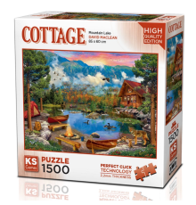 KS Games Mountain Lake Puzzle 1500 Parça 22036