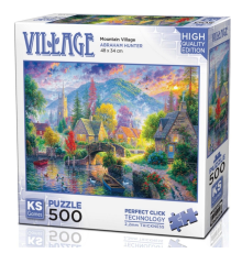 KS Games Mountain Village Puzzle 500 Parça 20046