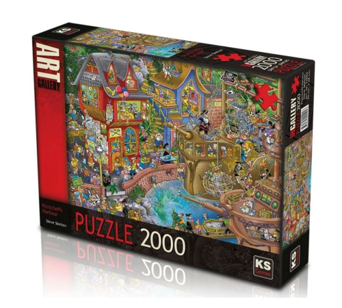 KS Games Pontcheffs 2000 Parça Puzzle KS Games Pontcheffs 2000 Parça Puzzle