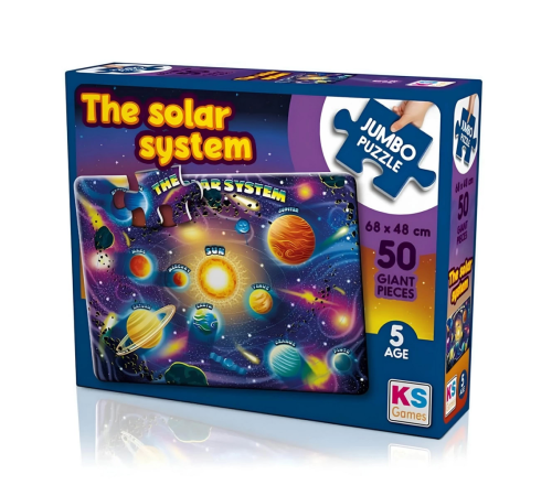 KS Games Solar Sistem Gezegen 50 Parça Puzzle KS Games Solar Sistem Gezegen 50 Parça Puzzle