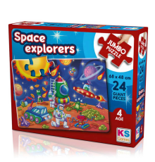 KS Games Space Explorers 24 Parça Puzzle