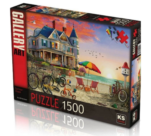 KS Games Summer House Puzzle 1500 Parça 22044 KS Games Summer House Puzzle 1500 Parça 22044