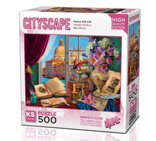 KS Games Venice Still Life Puzzle 500 Parça 20054 KS Games Venice Still Life Puzzle 500 Parça 20054