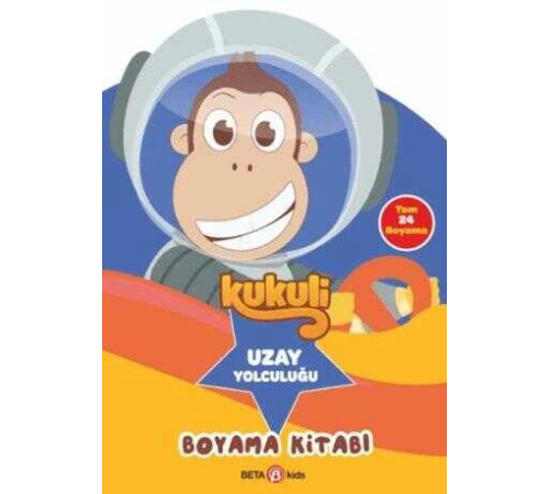 Kukuli Uzay Yolculuğu Boyama Kitabı Kukuli Uzay Yolculuğu Boyama Kitabı