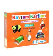 KZL-145 Kavram Kartları 120 Kart -Kızılkaya