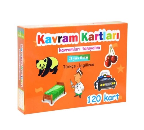 KZL-145 Kavram Kartları 120 Kart -Kızılkaya KZL-145 Kavram Kartları 120 Kart -Kızılkaya