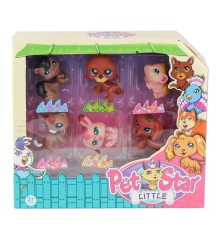 KZL-3046A2 Pet Star 6'lı Miniş Seti -Kızılkaya Oyuncak