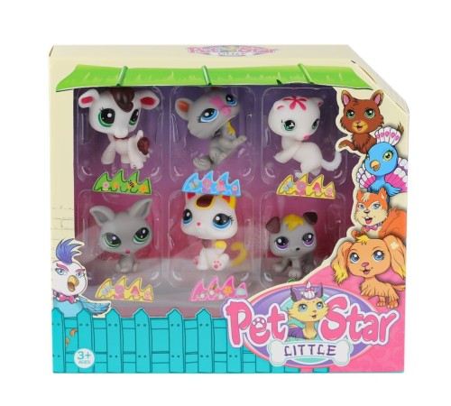KZL-3046A3 Pet Star 6'lı Miniş Seti -Kızılkaya Oyuncak