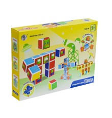 KZL-HD356A Manyetik Set Zeka Küpleri 11 Parça -Kızılkaya Oyuncak