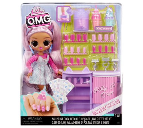 L.O.L. Surprise Sweet Nails OMG Kitty K Kafe