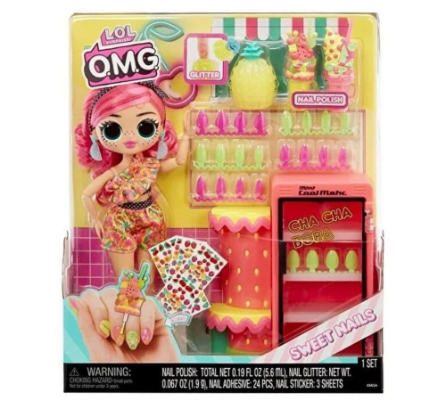 L.O.L. Surprise Sweet Nails OMG Pinky Pops Meyve Dükkanı