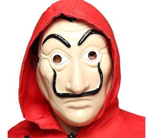 La Casa De Papel Salvador Dali Maskesi Orjinal İthal Ürün La Casa De Papel Salvador Dali Maskesi Orjinal İthal Ürün