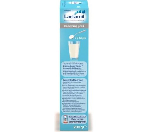 Lactamil Emziren Anneler İçin Sütlü İçecek 200 Gr Lactamil Emziren Anneler İçin Sütlü İçecek 200 Gr