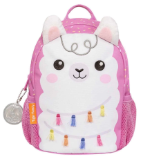 Lama Desenli Pembe Anaokulu Çantası
