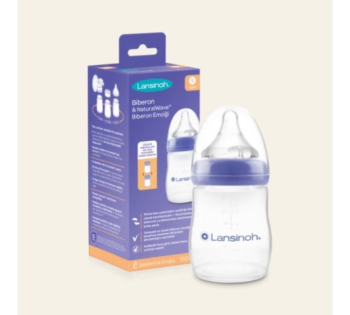 Biberon Natural Wawe Biberon Emziği 160ml Biberon Natural Wawe Biberon Emziği 160ml