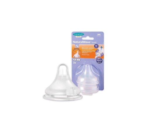 Natural Wave Biberon Emziği Yavaş Akış 2Li Natural Wave Biberon Emziği Yavaş Akış 2Li
